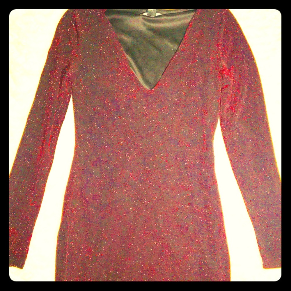 ❤️Forever 21 Sparkly Red Dress❤️